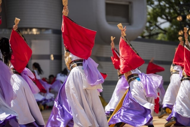 よさこい│半纏（はんてん） 法被（はっぴ） よさこい衣装 浴衣 着物はお祭天国へ